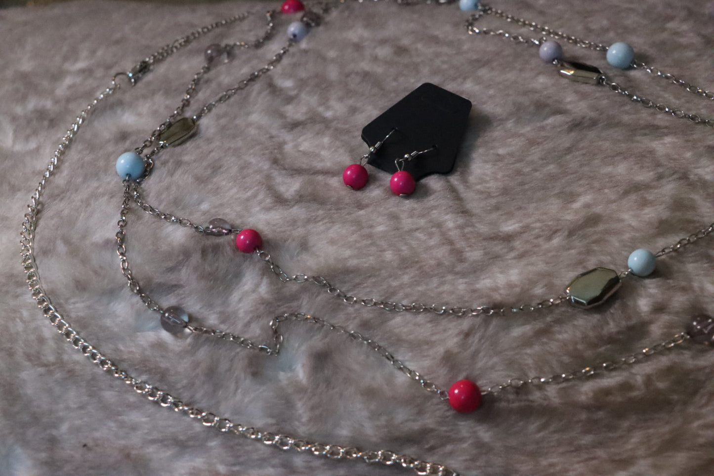 Summer Berry Chain Belt
