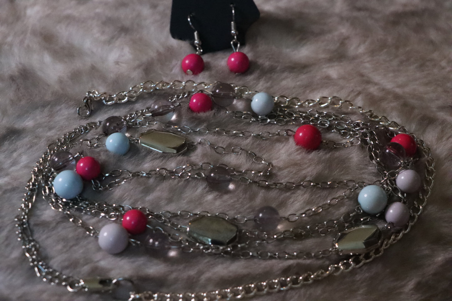 Summer Berry Chain Belt