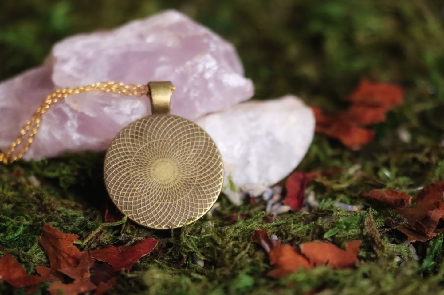 Northern Lights Amulet - being guided on your journey to desired lifetime, luck, hearing your intuition