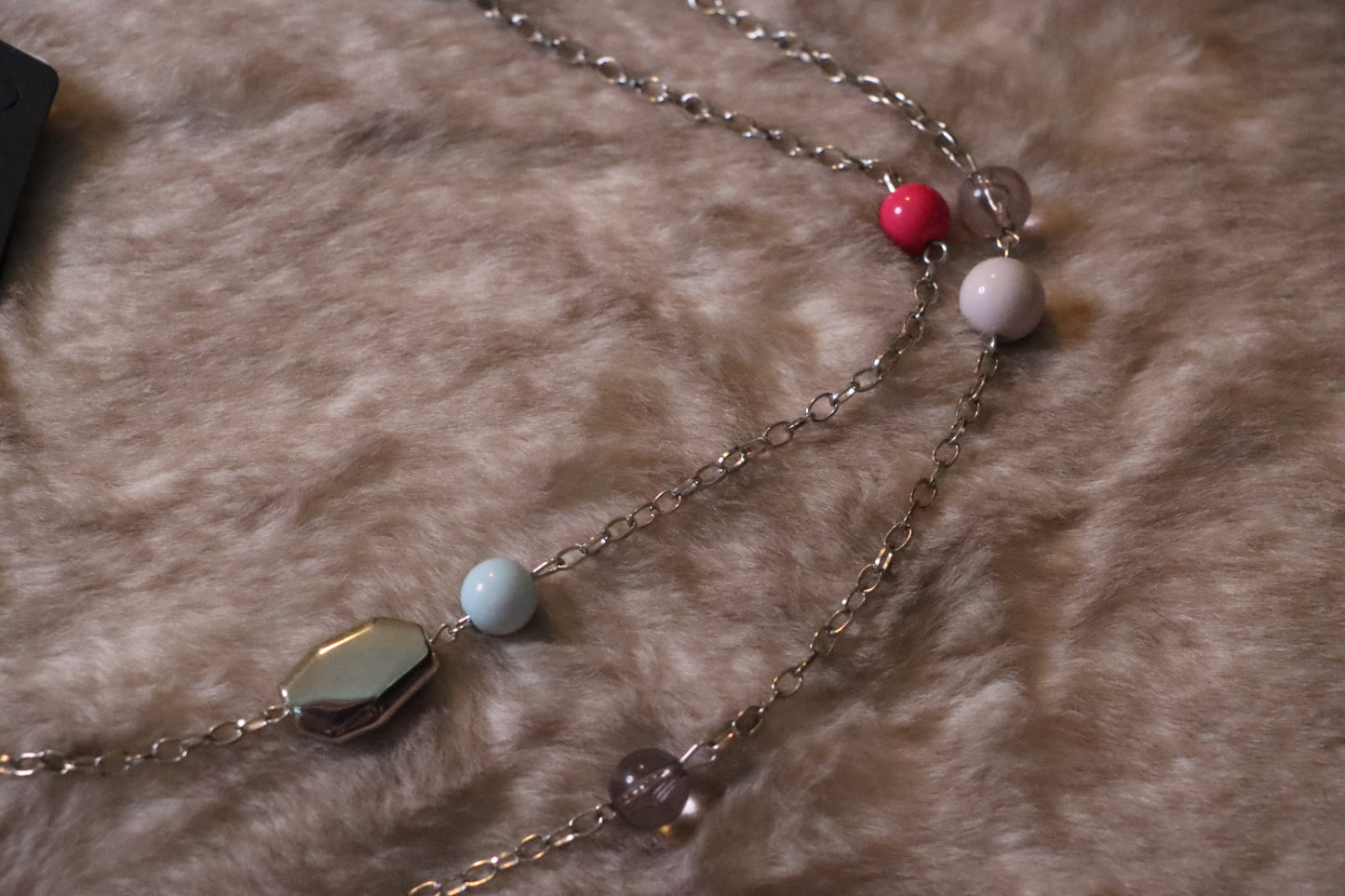 Summer Berry Chain Belt