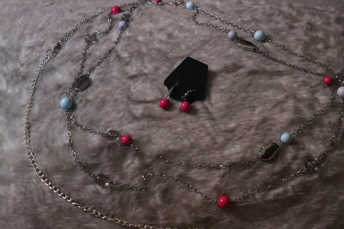 Summer Berry Chain Belt