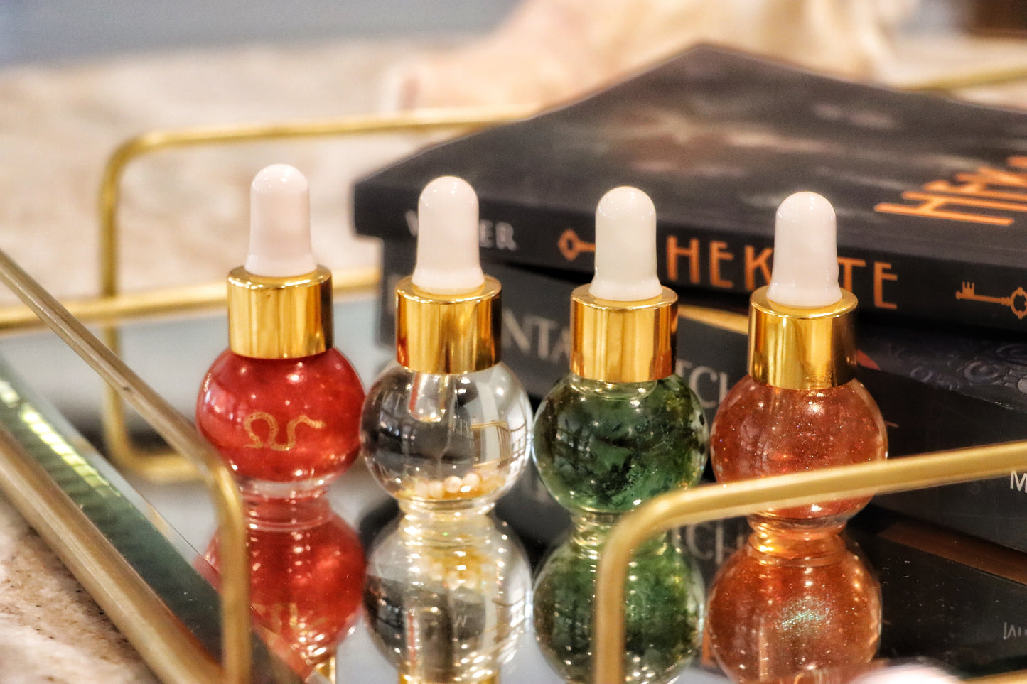 Goddess Energy - SAVE 20% - Set of 5 Parfums with Aphrodite, Lilith, Hecate, Persephone, Kali Ma
