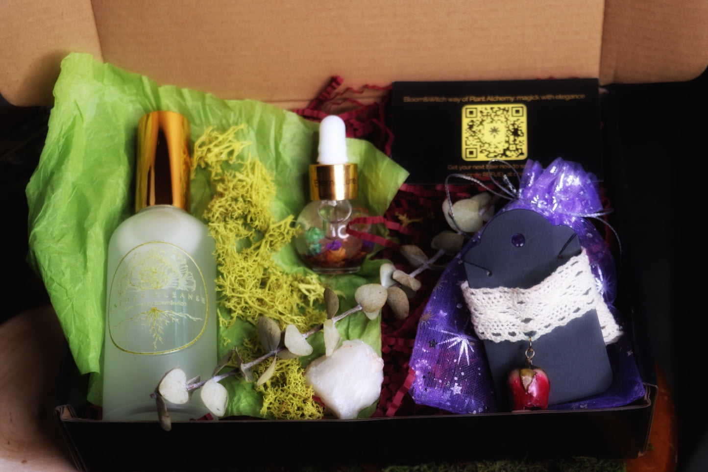 Best Of Bloom&Witch: Pick Your Own Gift Box with Amulet, Activator Perfume Oil, and Mist