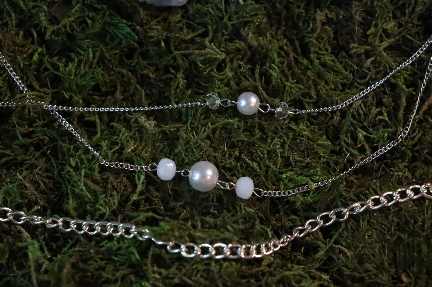 Crystal Clear Chain Belt