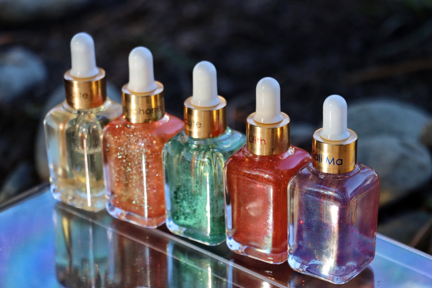 Goddess Energy - SAVE 20% - Set of 5 Parfums with Aphrodite, Lilith, Hecate, Persephone, Kali Ma