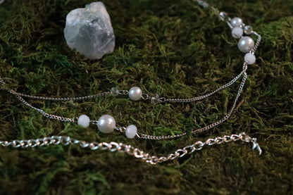 Crystal Clear Chain Belt