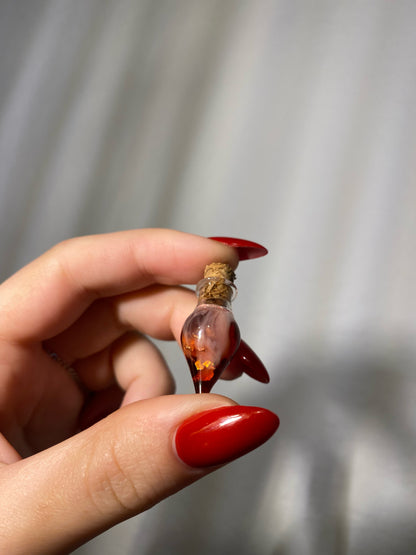 Blood&Milk vial - Dark Goddess Protection amulet